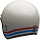 Bell CUSTOM 500 Stripes Pearl motorcycle helmet