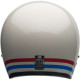 Bell CUSTOM 500 Stripes Pearl motorcycle helmet