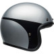 Casque moto Bell CUSTOM 500 Chassis Gloss Silver Black