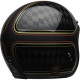 Casque moto Bell CUSTOM 500 Carbon RSD Checkmate Matte Gloss Black/Gold