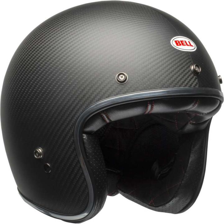 Casque moto Bell CUSTOM 500 Carbon Matte Black