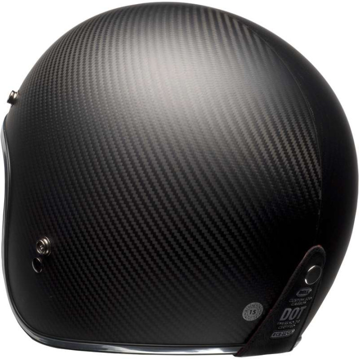 Casque moto Bell CUSTOM 500 Carbon Matte Black