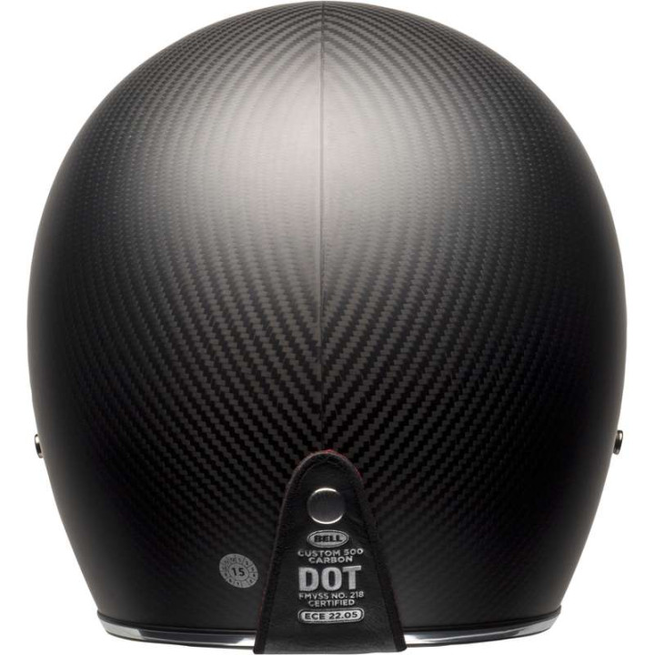 Casque moto Bell CUSTOM 500 Carbon Matte Black