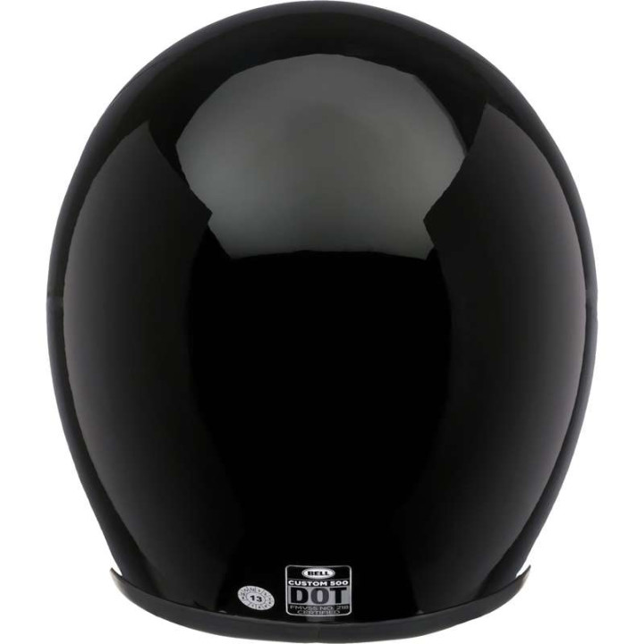 Casque moto Bell CUSTOM 500 Gloss Black