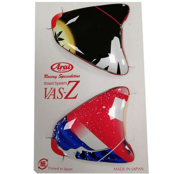 Plaquettes pour casque moto Arai SZ-R ORIENTAL 2