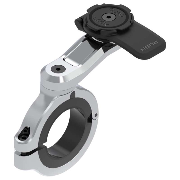 Support moto Quad Lock PRO CHROME pour section 38 à 51 mm