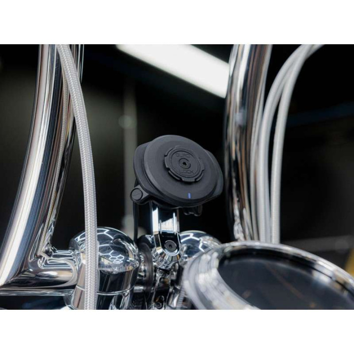 Support moto Quad Lock PRO CHROME pour section 38 à 51 mm