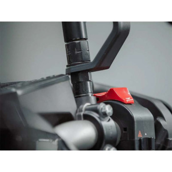 Kit d'adaptateurs Quad Lock de support pour rétroviseur à tige