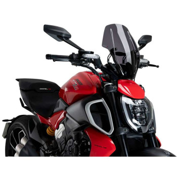 Pare-brise Puig NEW GENERATION REGLABLE (21713) Ducati DIAVEL V4