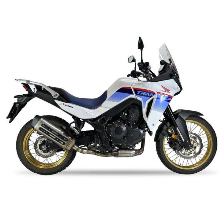 Approved muffler Ixil Mega Xtrem Trail (EH6039SS) Honda XL750 Transalp