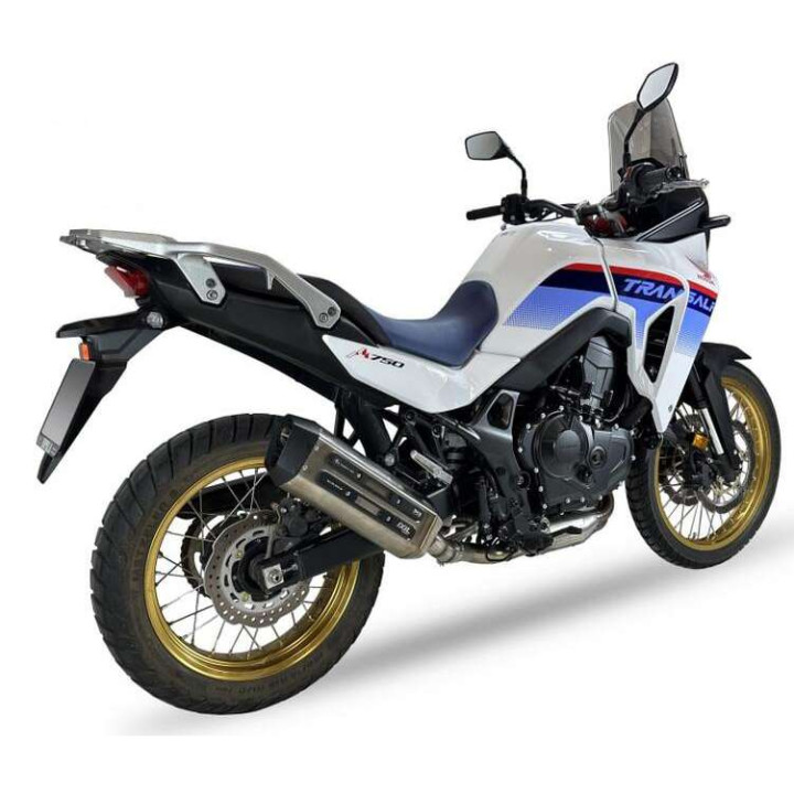 Approved muffler Ixil Mega Xtrem Trail (EH6039SS) Honda XL750 Transalp