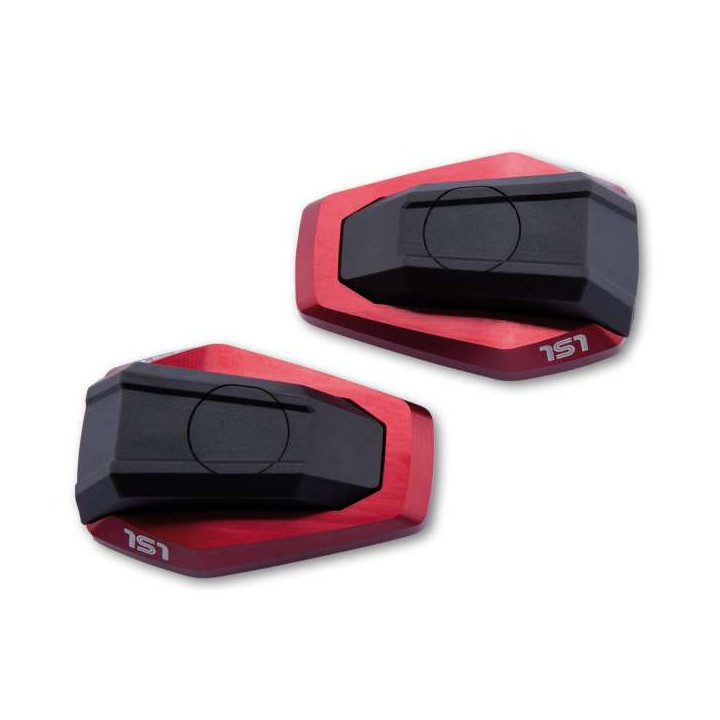 Crash pads LSL GONIA Aluminium anodisé