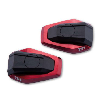 Crash pads LSL GONIA Aluminium anodisé