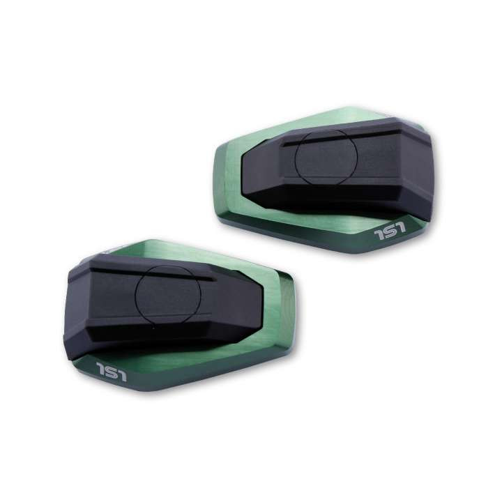 Crash pads LSL GONIA Aluminium anodisé