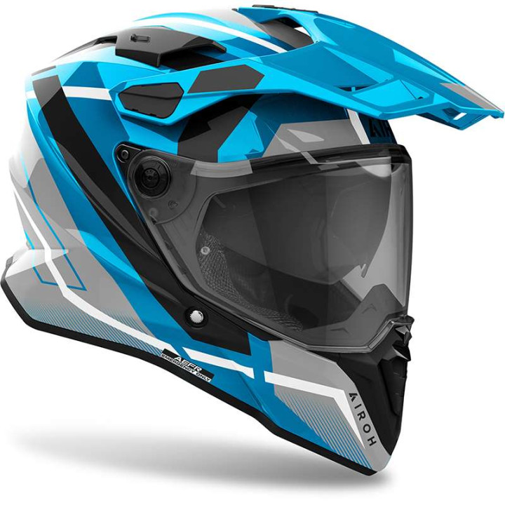 Casque moto Airoh COMMANDER 2 MAVICK BLUE