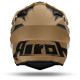 Casque moto adventure Airoh 2026 Commander 2 Reveal - Beige