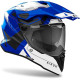 Casque moto adventure Airoh 2026 Commander 2 Reveal - Bleu Vert