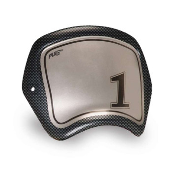 Plaque frontale Puig Carbone (21635C) Honda CL 500