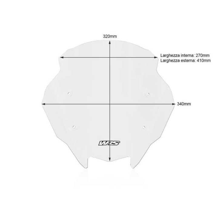 WRS SPORT bubble (KA016) KAWASAKI Z1000 SX/Ninja 1000 SX
