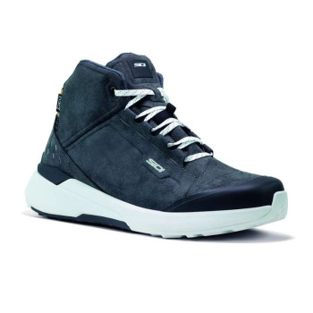 Baskets moto Sidi NUCLEUS WP SUEDE NOIR/BLANC