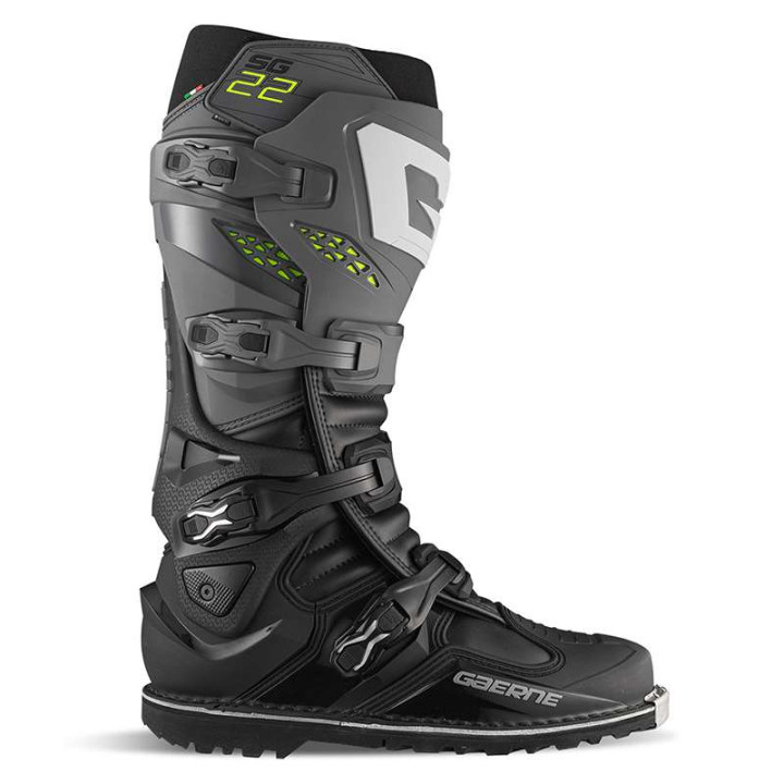 Bottes moto Gaerne SG22 GORE TEX ENDURO ANTHRACITE