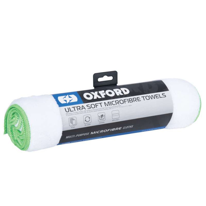 Pack de 6 microfibres OXFORD ULTRA SOFT