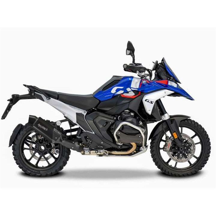 HP Corse 4-TR RALLY Titanium Black BMW R1300GS approved muffler