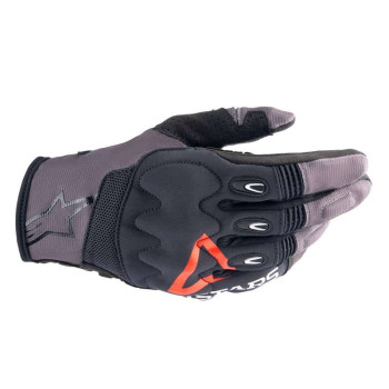 Gants cross Alpinestars TECHDURA Marron