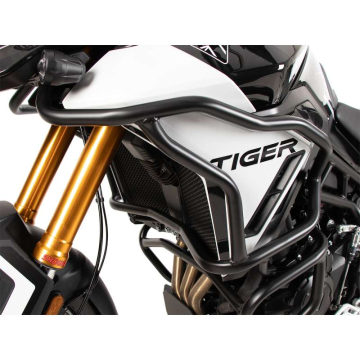 SOLID Hepco Becker Triumph TIGER 900 RALLY PRO 24- high side guards