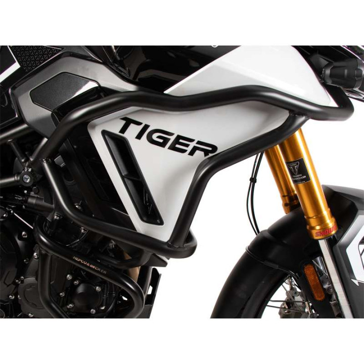 SOLID Hepco Becker Triumph TIGER 900 RALLY PRO 24- high side guards