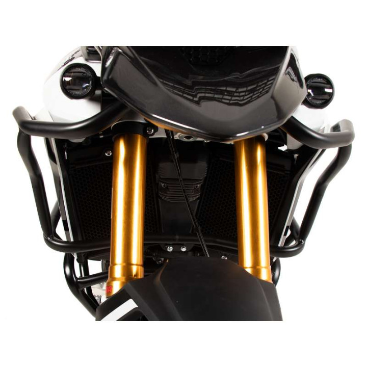 SOLID Hepco Becker Triumph TIGER 900 RALLY PRO 24- high side guards