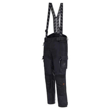 Pantalon moto Rukka ECUADO-R NOIR Jambes Courtes