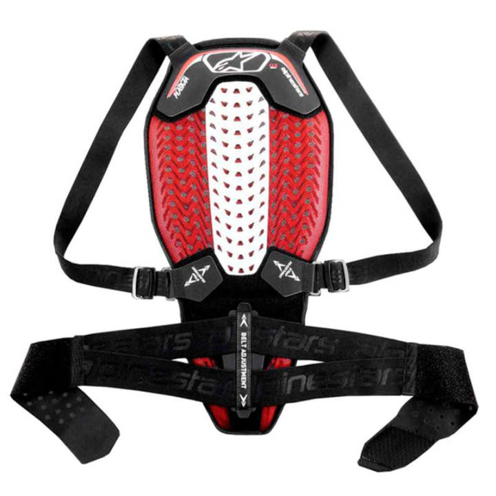 Dorsale moto Alpinestars NUCLEON PLASMA Noir/Blanc/Rouge