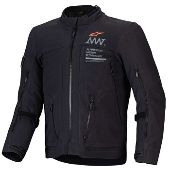 Veste moto été Alpinestars AMT-8 Stretch Drystar XF Noir