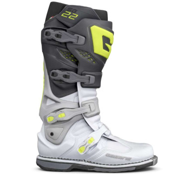 Bottes moto Gaerne SG22 Gris/Jaune Bottes moto Gaerne SG22 Gris/Jaune