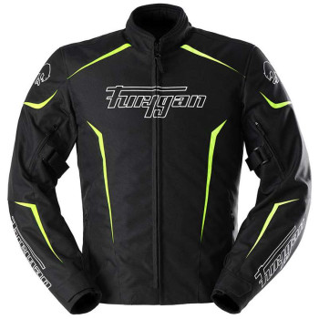 Blouson moto Furygan YORI Noir/Jaune