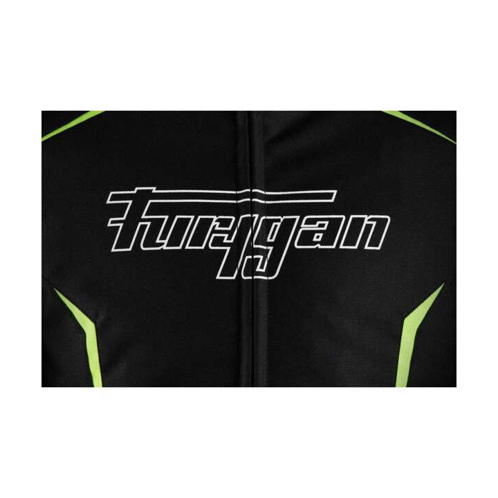 Blouson moto Furygan YORI Noir/Jaune