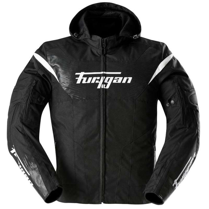 Motorcycle jacket Furygan SHARD Black/White