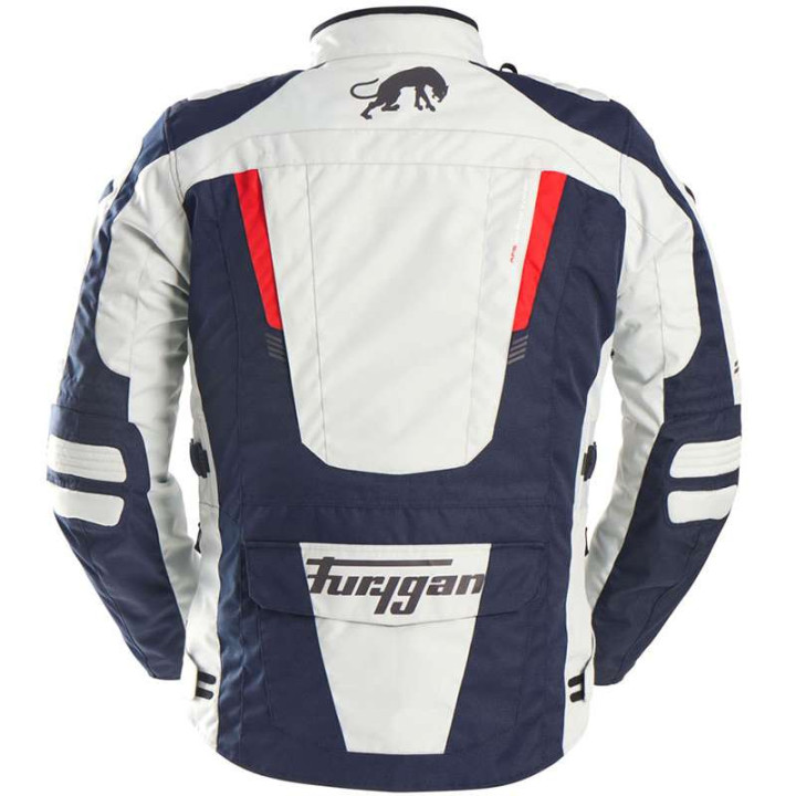 Motorcycle jacket Furygan APALACHES EVO Blue/White/Red