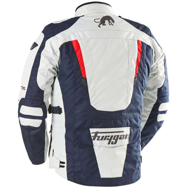Motorcycle jacket Furygan APALACHES EVO Blue/White/Red