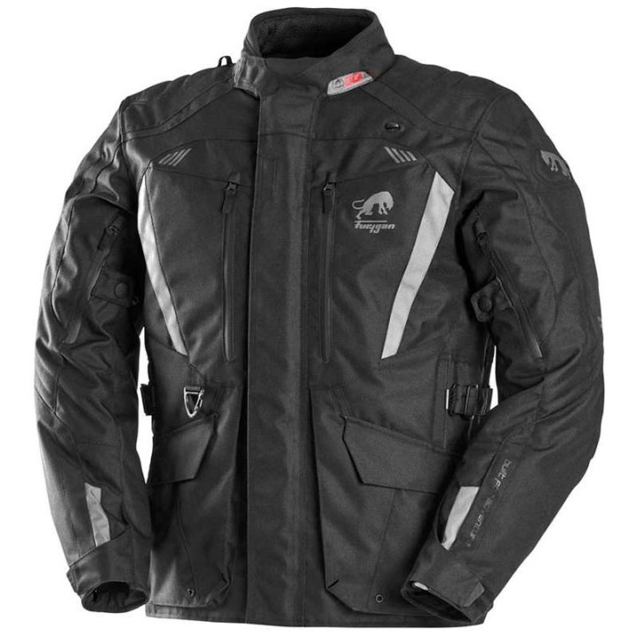 Motorcycle jacket Furygan APALACHES EVO Black/Grey