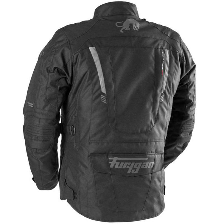 Motorcycle jacket Furygan APALACHES EVO Black/Grey