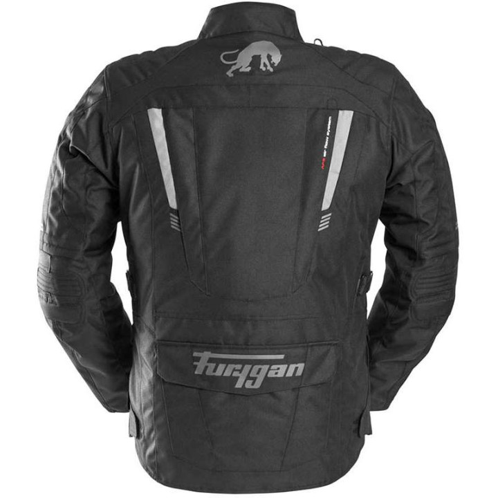 Motorcycle jacket Furygan APALACHES EVO Black/Grey