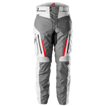 Pantalon moto Furygan KILLINGTON Gris/Blanc/Rouge