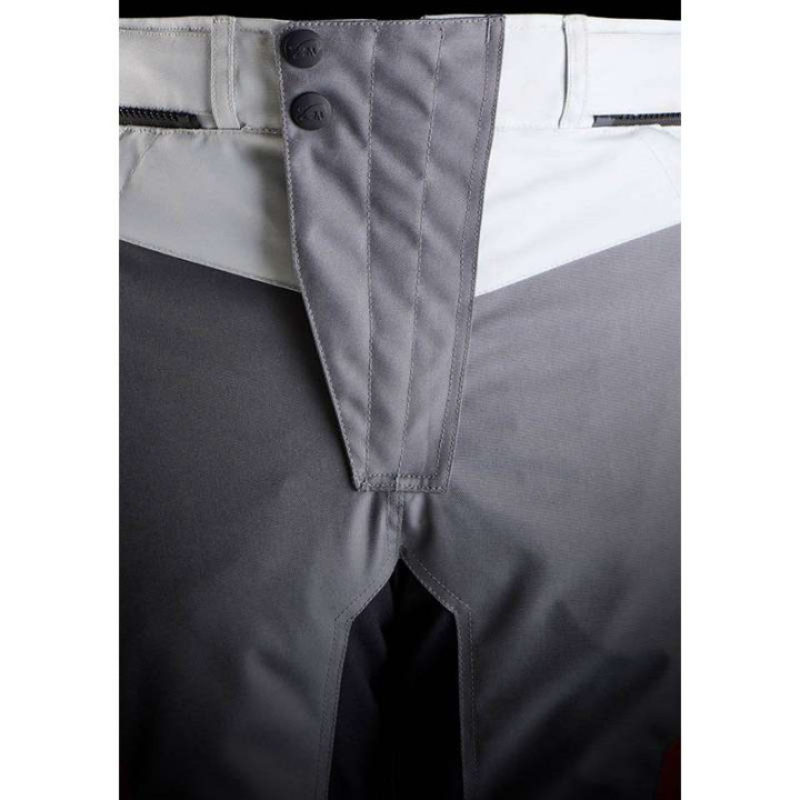 Pantalon moto Furygan KILLINGTON Gris/Blanc/Rouge