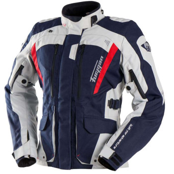 Veste moto Furygan APALACHES LADY EVO Bleu/Blanc/Rouge