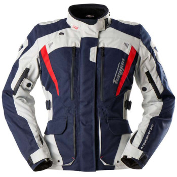 Veste moto Furygan APALACHES LADY EVO Bleu/Blanc/Rouge