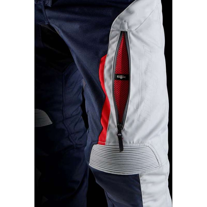 Pantalon moto Furygan KILLINGTON LADY Bleu/Blanc/Rouge