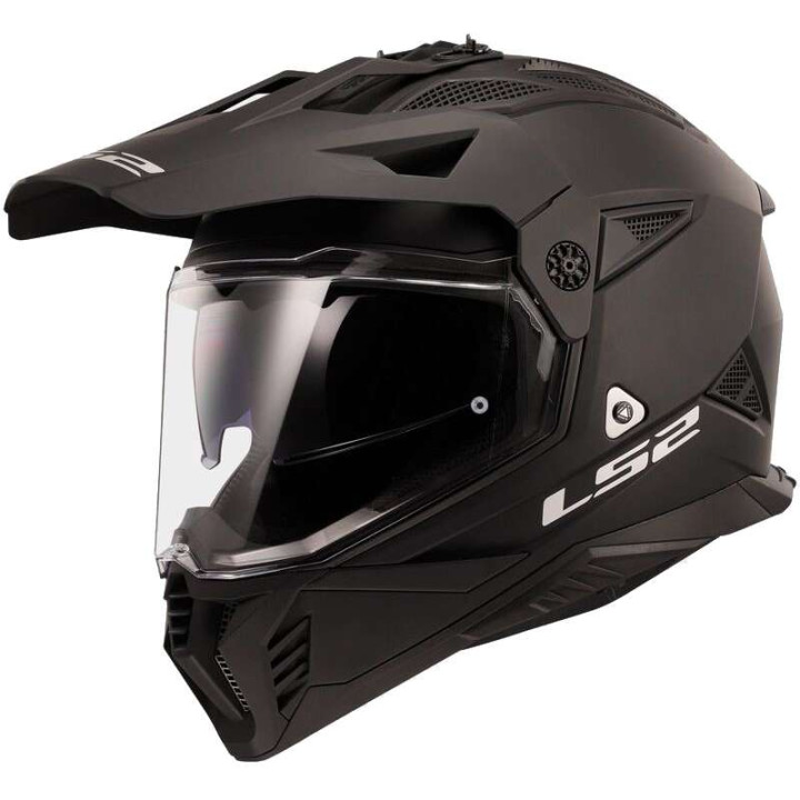 Casque moto LS2 PIONEER II MX702 Noir Mat