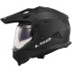 Casque moto LS2 PIONEER II MX702 Noir Mat